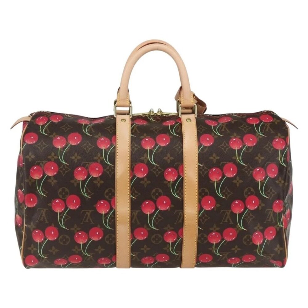LOUIS VUITTON Monogram Cherry Keepall 45 Boston Bag M95011 LV Auth 158900SV - Picture 3 of 16